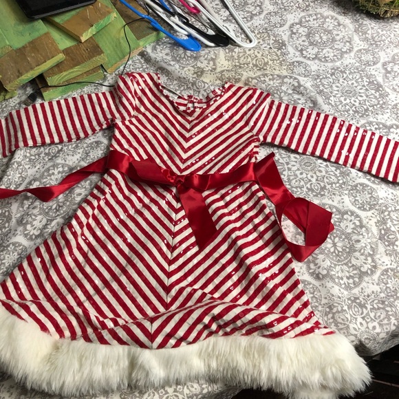Girls Christmas dress - Picture 3 of 3
